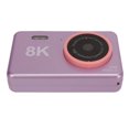 thumbnail image 2 of Cámara digital para niños Cámara dual HD de 48 MP Pantalla IPS de 2,4 pulgadas Cámara portátil compacta y linda para selfies para niños Niñas Regalos de cumpleaños de Navidad Púrpura, 2 of 10