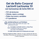 thumbnail image 4 of Gel de Baño Corporal Lactovit lactourea 10 con lactosomas de leche 500 ml, 4 of 4