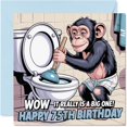 thumbnail image 1 of Tarjeta de Felicitación Stuff4 75º Cumpleaños Cuadrada 14,5 cm, 1 of 7