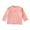 Pink, variant on Jalioing Girls Long Sleeve Cotton Shirts Fall Ruffle Crew Neck Cute Basic T Shirt Toddler Kids Tops 2-10 Years