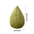 thumbnail image 3 of OAVQHLG3B Leaf Shaped Throw Pillow 3D Leaves Plant Decorative Throw Pillows for Couch Living Room Bedroom Sofa Home Decoration, 12 x 20 Inch, 3 of 7