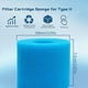 thumbnail image 4 of Cartucho de Filtro de Piscina de 8 Piezas para Tipo H, Cartuchos de Filtro de Esponja de Espuma de Filtro de Piscina de Repuesto para Tipo H, 4 of 10