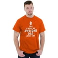 thumbnail image 3 of Cool What an Awesome Dad Looks Like Men's Graphic T Shirt Tees Brisco Brands S, 3 of 6