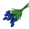 thumbnail image 2 of 10PC Artificial Fake Flowers Bouquet Floral Wedding Bouquet Party Home Decor Buy 2 Save 10%, 2 of 3