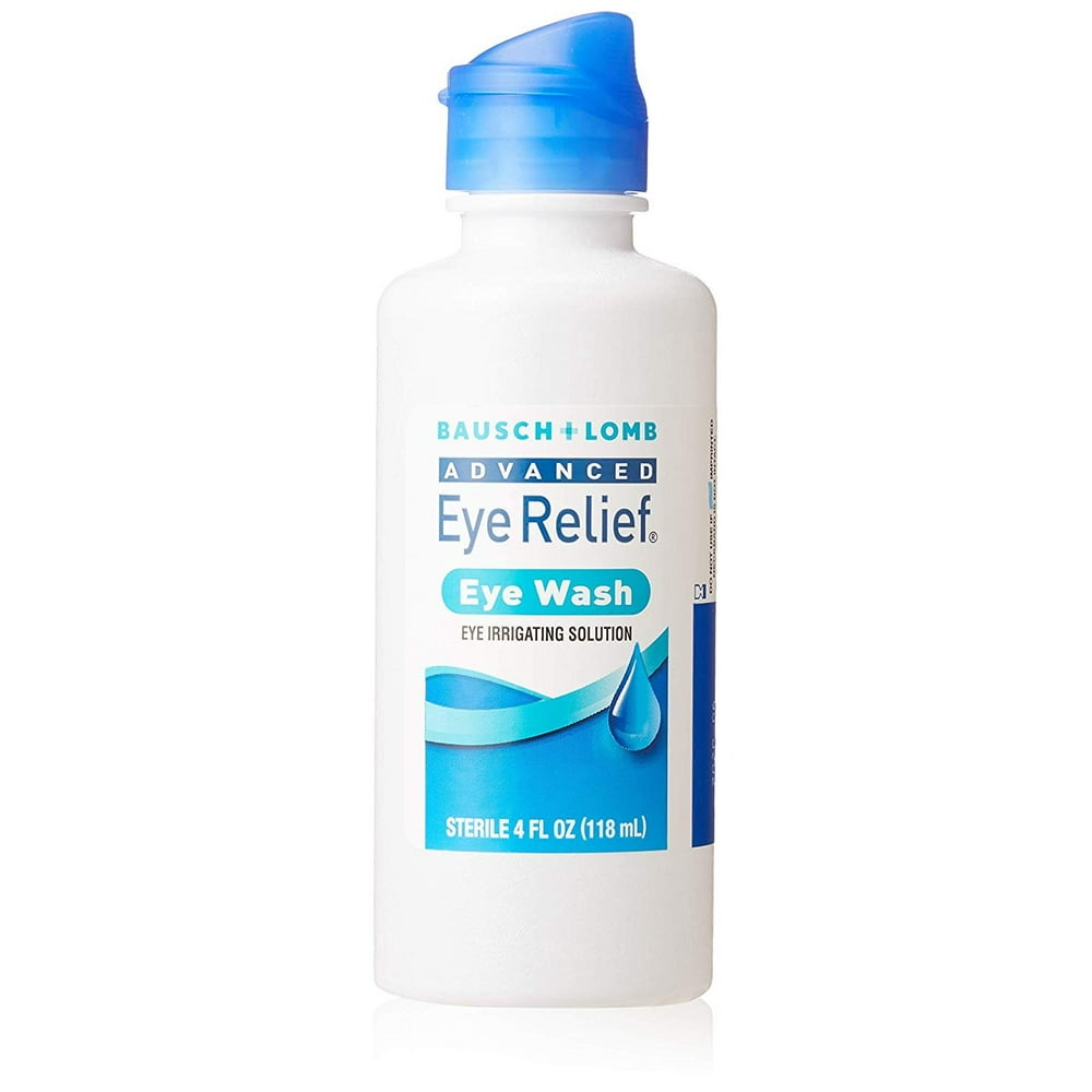 Bausch and Lomb Advanced Eye Relief, Irrigating Solution, 4oz(Pack of 2