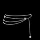 thumbnail image 3 of Cadena de cuerpo sexy de moda de joyería cadena de cintura de aluminio con disco de girasol de aleación para mujer, 3 of 5