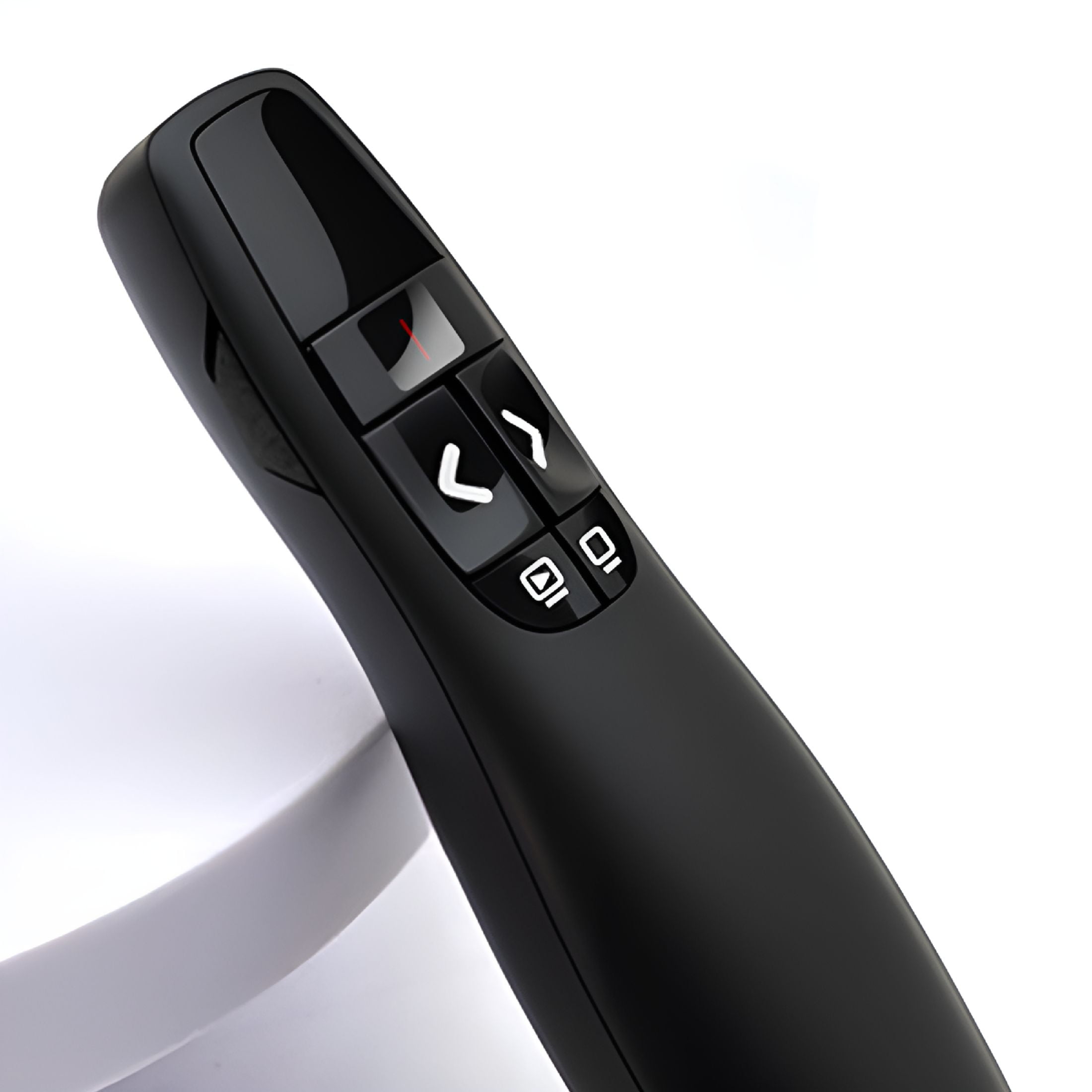 GJX 2026 New 2.4Ghz Usb Wireless Presenter Red Laser Pointer Ppt Remote Control for Powerpoint Presentation Powerpoint Clicker with Laser Pointer