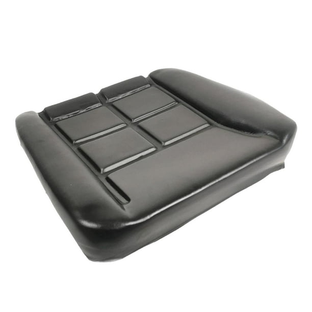 Cojín de asiento para montacargas universal, fácil de instalar, confiable, de cuero PU, para cargadores deslizantes 43 cm x 40 cm