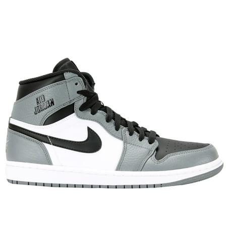 Air Jordan Mens Air Jordan 1 Retro High Rare Air Shadow Cool Grey Black White 332 Walmart Com Walmart Com
