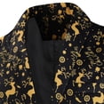 thumbnail image 4 of Stylish Men's and Suit Jackets for Casual and Formal Occasions - Fashionable Sleeveless V Neck Design Printed Pattern Modern Pocket Details Versatile Addition to Wardrobe, 4 of 9