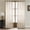 Khaki, variant on Dtwnek 2 Panels Sheer Curtains Set Light Filtering Window Curtains for Living Room, Bedroom, 100" x 84", Light Gray