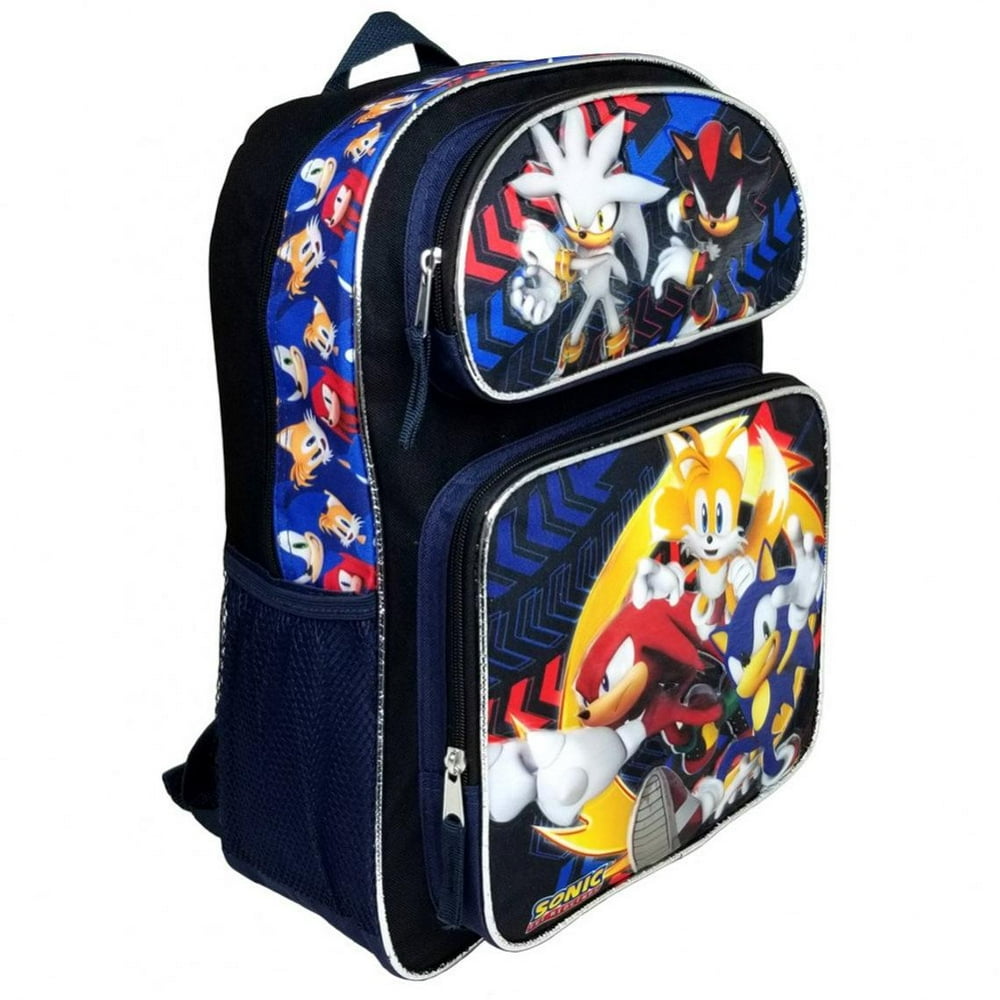 Licensed 16" Sonic the Hedgehog Speedy Large Backpack SH46991