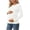 A89 White, variant on Women's Maternity Nursing Tops Long Sleeve Breastfeeding Shirts Casual Layered Design Comfortable Pregnancy Clothes for Postpartum Hospital Daily Wear