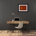 thumbnail image 3 of Baxter Mill Archive 14x11 Black Ornate Wood Framed with Double Matting Museum Art Print Titled - Japanese Symbols V, 3 of 4