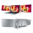 thumbnail image 2 of 13.3 inches Laptop Expansion Screen FHD Portable Tri-screen Monitor with 1 Cable for 2 Displays for Windows, MacOS for 13.3-17.3 inch Laptop, 2 of 7