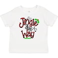 thumbnail image 3 of Inktastic Christmas Jingle all the Way with Music Notes and Holly Boys or Girls Baby T-Shirt, 3 of 5
