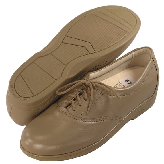 SAS Women's Whisper Lace Up Womens Shoes (6.5 S, White)