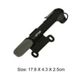 thumbnail image 3 of Bomba de mano portátil para bicicleta MTB, válvula Schrader Presta, Mini inflador de neumáticos para bicicleta, 3 of 5