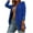 Blue, variant on Atogsazn Blazers for Women Suit 3/4 Sleeve Jackets Business Casual Blazer Outfits for Work Fashion Clothes Wine M