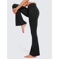 thumbnail image 3 of Pantalones CRZ YOGA Butterluxe Leggings Acampanados Cruzados Negro Talle L, 3 of 6