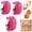 Pink, variant on Egg Shell Opener, New Multifunctional Peeler Shell Remover for Raw and Hard Boiled Eggs, Stainless Steel Egg Cracker Shell Opener Egg Cracker Tool for Home Kitchen (Pink, 2 Pcs)