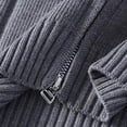thumbnail image 3 of Gyujnb Jackets for Men,Knitted Sweater Coat Autumn Winter Casual Open Front Cardigan Outerwear Comfortable Soft Yarn Long Sleeve Jacket,Winter Coats for Men,Size:4XL, 3 of 7