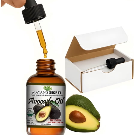 Mayan's Secret Avocado Oil 4 oz for Skin, Hair & Body Care