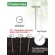 thumbnail image 3 of Xiao Hua 100 agujas circulares para paisajismo, clavos galvanizados resistentes para paisajismo de jardín, utilizados para paisajismo y fijación de barreras de malezas de tela de césped (4 pulgadas), 3 of 5