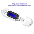 thumbnail image 4 of MP3 Player with Earphone 8GB, with LCD Screen for Walking (Silver), 4 of 5