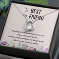 thumbnail image 2 of To My Best Friend Thank you Forever Necklace w Message Card, 2 of 20