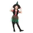 thumbnail image 2 of Gunia Halloween Dresses For Girls Festival Halloween Dresses For Party Fashion Lightweight Toddler Trendy Clothes Size 4-5 Years Green, 2 of 4
