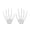 Dark Green, variant on Halloween Noctilucent Skeleton Hands - Noctilucent Plastic Fake Human Skeleton Hands for Halloween Party