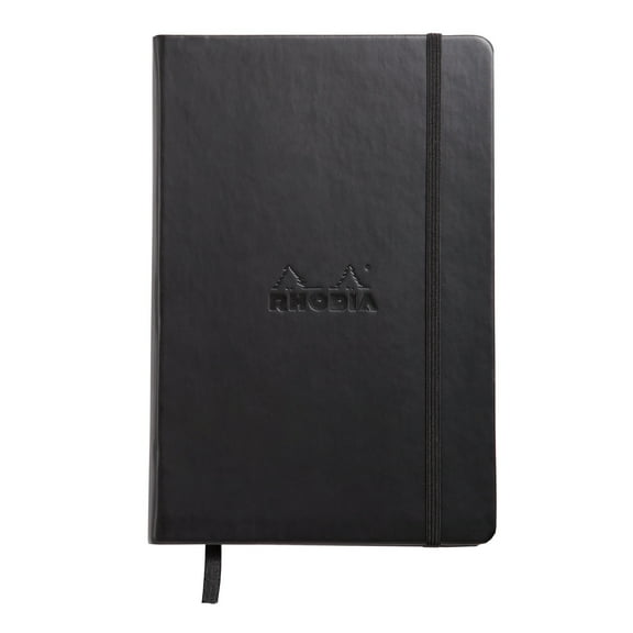 Rhodia Webnotebook Black 5 1/2 X 8 1/4 (Other)