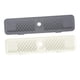 thumbnail image 1 of 2 alfombrillas de silicona para grifo de fregadero de cocina con ranuras elevadas en la superficie plegables gris amarillento, 1 of 9