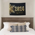 thumbnail image 5 of Bingfone Happy New Year 2024 (5) Tapestry Wall Hanging Decor For Living Room Bedroom Dorm Classroom Office Decor 29x37 Inch, 5 of 9