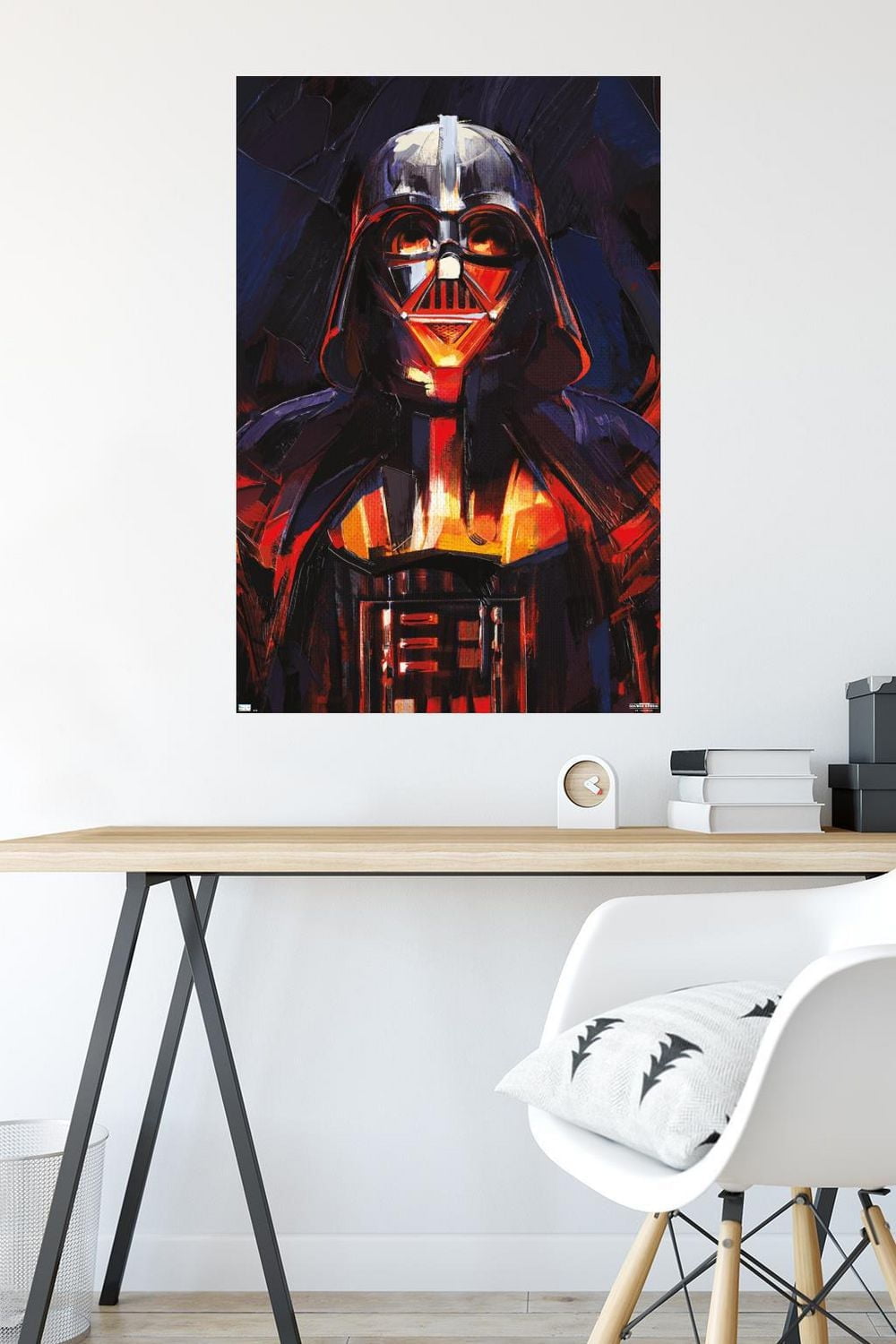 Star Wars: Obi-Wan Kenobi - Darth Vader Painting Wall Poster, 22.375" x 34"