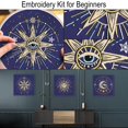 thumbnail image 4 of Kit de bordado Louise Maelys Tarot, juego de 3 con tela de bordar, 4 of 7