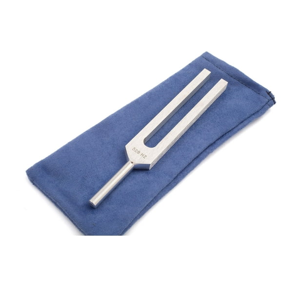 Tenedor de afinación Omnivos 528Hz para curación, aleación de aluminio