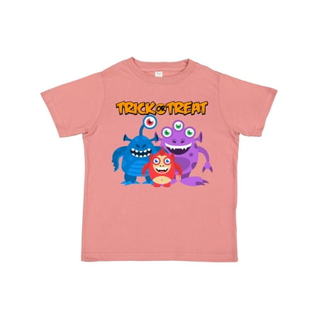

Inktastic Trick or Treat Monsters Gift Toddler Boy or Toddler Girl T-Shirt
