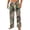 Brown, variant on GrmtClth Mens Flannel Camouflage Sweatpants Baggy Straight Leg Elastic Waist All Season Y2K Streetwear Casual Long Pants Camel S