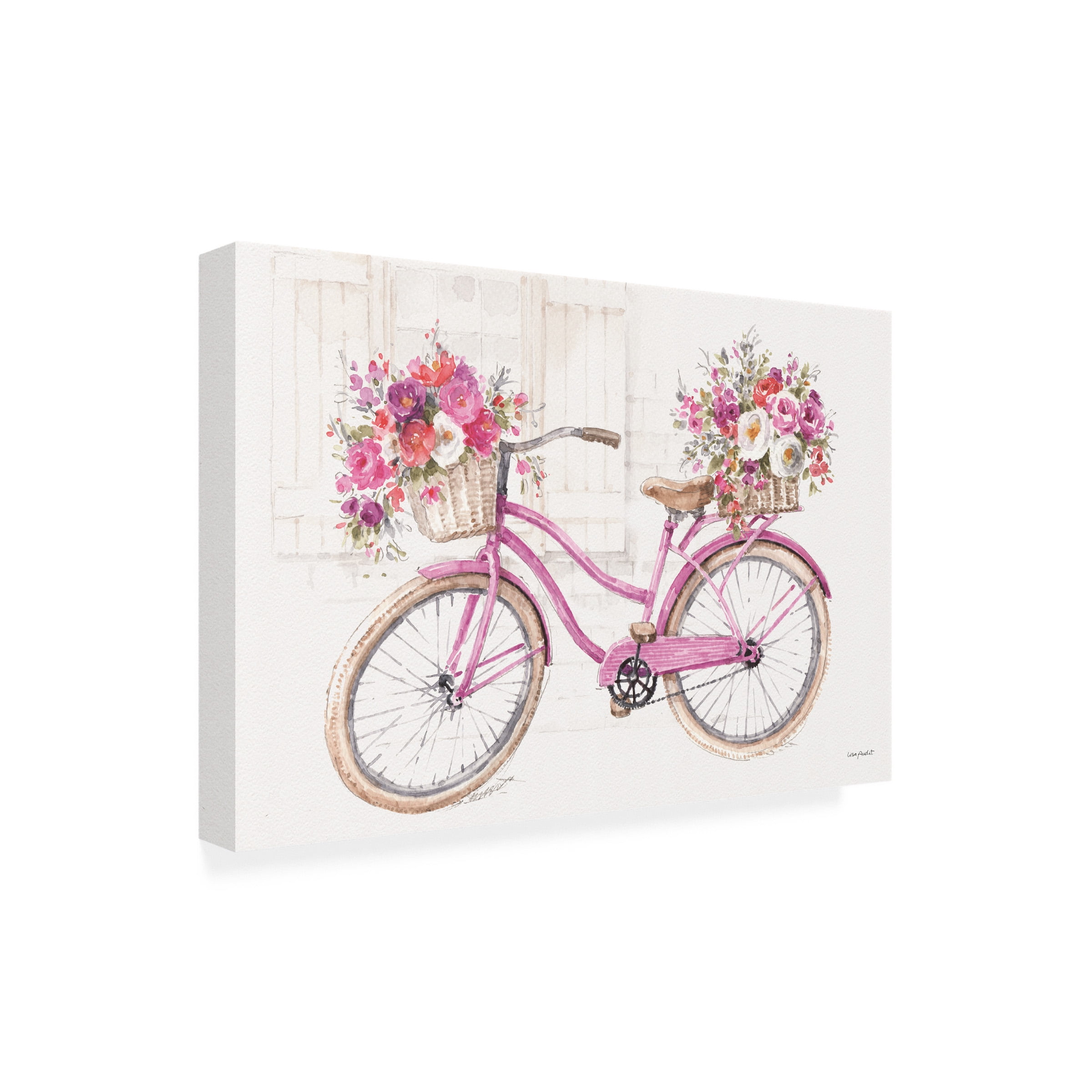 Lisa Audit 'Obviously Pink 12' Canvas Art