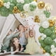 thumbnail image 4 of 10/107pcs, Sage Green Balloons Garland Arch Kit, Golden Confetti Balloons Sage Green Balloons And Golden Metallic Chrome Latex Balloons Set For Baby Shower Bridal Shower Wedding Birthday Decoration, B, 4 of 4