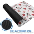 thumbnail image 6 of Long Mouse Pads for Desk,White Cow Strawberry Heart Pattern Desk Mats on Top Of Desks, Desk Mouse Pad Extra Large with 3mm Non-Slip Base and Stitched Edge for Gaming,Office,Work,Home 35.4"x15.7", 6 of 6