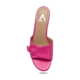 thumbnail image 5 of Aerosoles Women's Nea Kitten Heel Buckle Sandal Mules, 5 of 6
