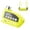 Yellow, variant on Lume Wear Bicycle Disc Brake Lock with Alarm a Heavy Duty Anti Theft Lock for Bike And Motorcycle. A 110 DB Loud Motion Sensor Lock with Reminder Cable for Riding Security