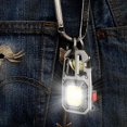 thumbnail image 3 of Hugtrwg Mini COB Llavero 600LM Con Gancho Camping Linterna 500mAh (marrón Oscuro), 3 of 9