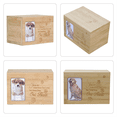 thumbnail image 2 of Pet Urn, Pet Memory Urn for Ashes, Pet Cremation Urn with Picture Frame, Urn Cremation Box Wood Color wooden, 2 of 6