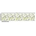 thumbnail image 3 of Ambesonne Flower Fabric by the Yard Upholstery, Romantic Floral Leaves Art, 1 Yard, Yellow Green Eggshell, 3 of 5