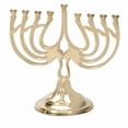 thumbnail image 1 of Brass Menorah&amp;#44; Kissing, 1 of 1