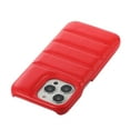thumbnail image 5 of iPhone 13 Pro Max Case 6.7 Inch 2021 Release - TECH CIRCLE Lightweight Synthetic Leather Case Stylish Portable Durable Slim Fit Carrying Cell Phone Cover Case (Red), 5 of 7